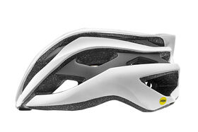 GIANT Rev MIPS Road Helmet Gloss Metallic White / Matte Metallic Black