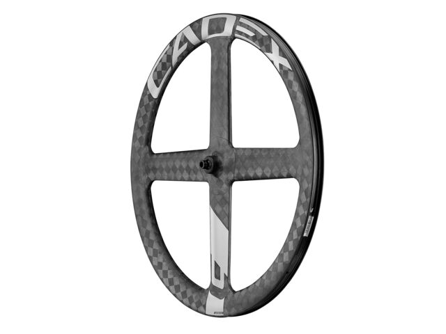 Cadex Aero 4-Spoke Disc Tubeless Wheelsystem Front click to zoom image