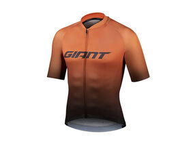 GIANT Race Day Short Sleeve Jersey Amber Glow / Black