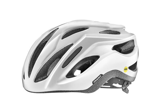 GIANT Rev Comp MIPS Road Helmet Gloss Metallic White ::OPEN Mon TO SAT ...