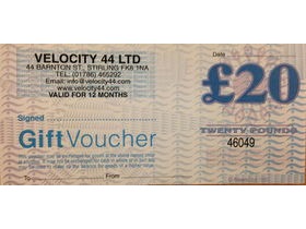 VELOCITY 44 LTD £20 Voucher