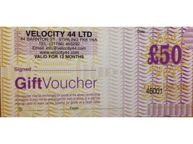 VELOCITY 44 LTD £50 Voucher